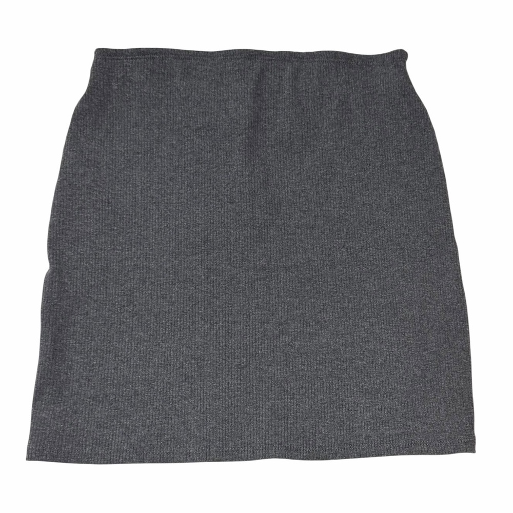 Hollister Gray Knit Pencil Skirt